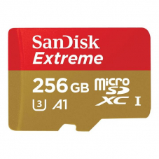 SANDISK Extreme microSDXC, UHS-I V30, Class U3, 256GB bei microspot