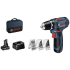 BOSCH GSR 10.8-2-LI Professional inkl. 2. Akku + Ladegerät bei Conrad