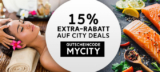 15% auf alle City Deals bei DeinDeal