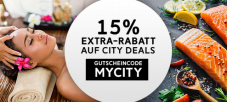 15% auf alle City Deals bei DeinDeal