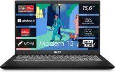 Msi Modern 15 Laptop mit Ryzen 5 7530U, 16gb Ram und 512gb SSD für nur 287.- !