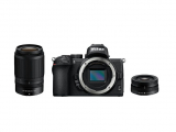 Mediamarkt – NIKON Z 50 Body + NIKKOR Z DX 16-50 mm 1:3.5-6.3 VR + NIKKOR Z DX 50-250 mm 1:4.5-6.3 VR – Systemkamera Schwarz