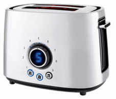 Koenig Toaster Steel Line (silber / schwarz) bei Nettoshop für CHF 29.-