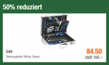 Lux Werkzeugkoffer 399 tlg. Classic bei Migros Do It + Garden zum Bestpreis von CHF 74.50