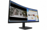 HP M34d (34″, 3440 x 1440) Curved Monitor (Curved UWQHD, 100 Hz, 99% sRGB, USB-Hub + USB-C, integr. Lautsprecher)