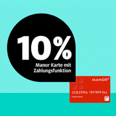 Nur offline: 10% auf alles bei Manor