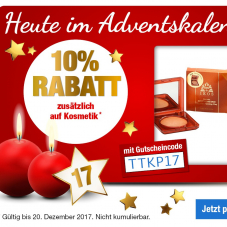 10% auf Kosmetik bei Angela Bruderer, z.B. Ikos Volumen Mascara für CHF 22.46 statt CHF 24.95