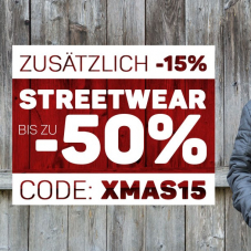 15% zusätzlich auf bereits reduzierte Streetwear bei Blue Tomato, z.B. Empyre Girls Fredrik T-Shirt für CHF 14.87 statt CHF 35.05