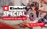 Einhell-Special bei Daydeal am 8.4.