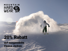 20% Rabatt auf ausgewählte Mountain Hardwear Fleecejacken