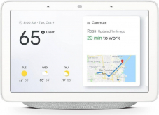 Google Home Hub (Hellgrau/Kreide, US-Import) – Smart Home Display