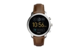 FOSSIL Smartwatch Q Explorist, Edelstahl Leder Braun bei brack für 199.- CHF