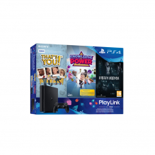 Sony Playstation 4 Slim 500 GB Jet Black inkl. PlayLink Bundle bei microspot