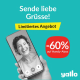 Yallo: 60% Rabatt auf Handy Abos zum Muttertag!