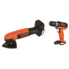 BLACK & DECKER 12 V Akku-Werkzeugset (BDCK121S1S) bei brack