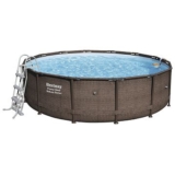 BESTWAY Power Steel Rattan Pool Set 427 x 107 cm