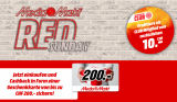 Red Sunday bei MediaMarkt: Bei jedem Einkauf Geschenkkarte bis zu CHF 200.- erhalten