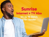 Sunrise Internet und TV Abo auf Lebenszeit