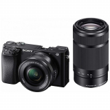 SONY Alpha 6100 Body + 16-50mm F3.5-5.6 + 55-210mm F4.5-6.3 Kit bei Mediamarkt