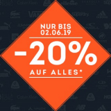 20% auf fast alles bei SportScheck