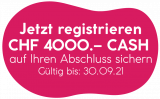 CHF 4000.- Cash bei Hypotheken-Abschluss via Valuu (min. Volumen = CHF 300k)