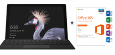 Microsoft Surface Pro mit Type Cover und Office 365 Home für CHF 899.- statt 949.-