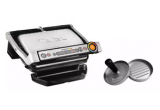 Tefal GC712D Optigrill+ Tischgrill inklusive gratis Hamburgerpresse bei Nettoshop zum Bestpreis von CHF 99.-