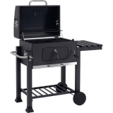 tepro Garten Toronto Grillwagen Holzkohle-Grill Thermometer im Deckel Anthrazit bei Conrad