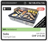 Solis Tischgrill Deli in TWINT für CHF 215.-