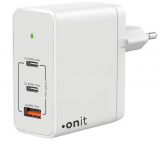 BLICK DEAL DES TAGES – onit USB-Wandladegerät Trial QC5.0 120 W GaN – In Weiss und Schwarz