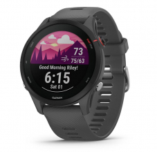 Mediamarkt – GARMIN GPS-Sportuhr Forerunner 255 Basic Dunkelgrau/Dunkelgrau