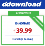 10 Monate DDownload Premium + BONUS