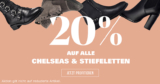 20% auf Chelseas und Stiefeletten bei Ochsner Shoes