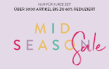 Mid-Season Sale bei Impressionen Versand