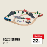 Günstige Holzeisenbahnsets bei LIDL