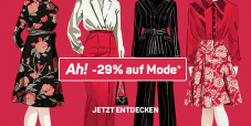 Nur heute – Ackermann Gutschein für 29% Rabatt auf Mode