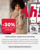 30% Rabatt auf Mode, Schuhe & Wäsche bei Ackermann