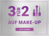 3 für 2 Makeup bei der Import Parfumerie