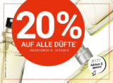 20% Rabatt auf alle Düfte bei der Impo