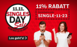 Singles Day bei nettoshop – Gutschein für 11% Rabatt auf ausgewählte Produkte (z.B. KitchenAid KSM200, Philips Rasierer etc.)