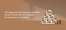 Dolce Gusto – Vorteilpacks-Deal 40% Rabatt (96 oder 72 Kapseln)