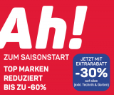 Ackermann Gutschein für 30% Rabatt auf alles ausser Technik & Garten