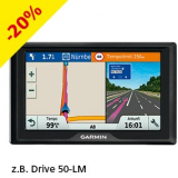 20% auf alle Garmin-Navis bei Fust, z.B. Garmin Camper 770LMT-D + BC30 Rear View Camera für CHF 463.20 statt CHF 579.–