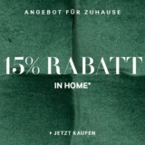 15% auf alles bei H&M Home und Gratisversand, z.B. Teppich mit Jacquardmuster für CHF 126.65 statt CHF 149.-