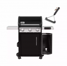 Gasgrill Weber Spirit EPX-315 (integriertes Weber Connect, 9.38kW Hauptbrenner) inkl. Grillbürste bei nettoshop