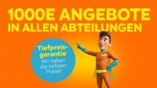 “1000E Angebote” bei LIPO, z.B. diverse Sofas, Betten etc.