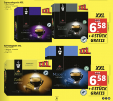 Vorankündigung: Lidl XXL Kaffee- und Espressokapseln für CHF 6.58 ab Do, 20.10